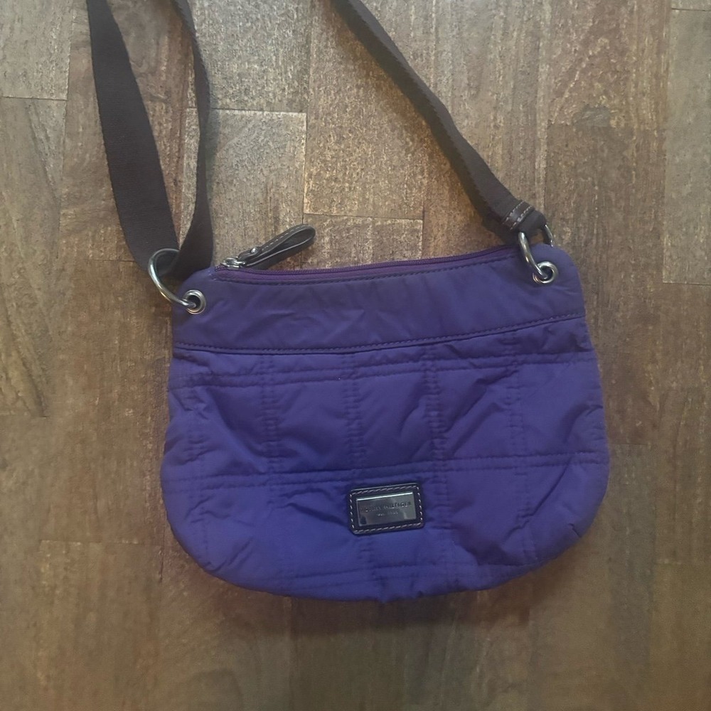 Tommy Hilfiger purple‎ nylon  purse